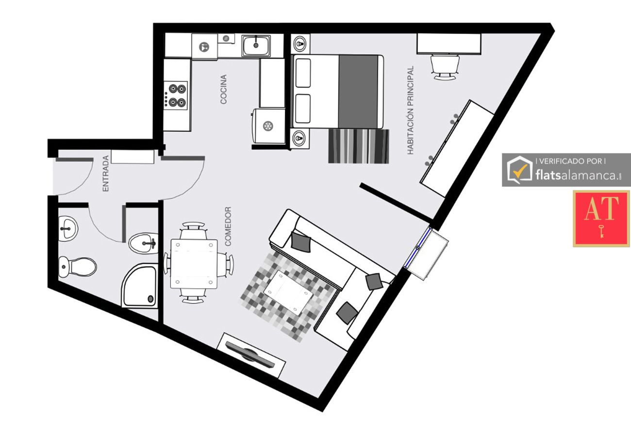 Apartamento en Salamanca - HomyAT MELENDEZ