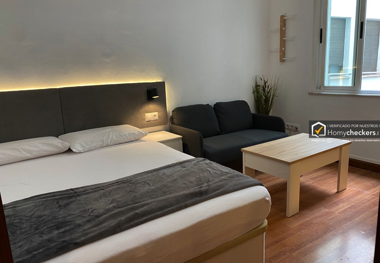 Rent by room in Salamanca - | Habitación Rector 1H5 | Interior | Baño Comparti