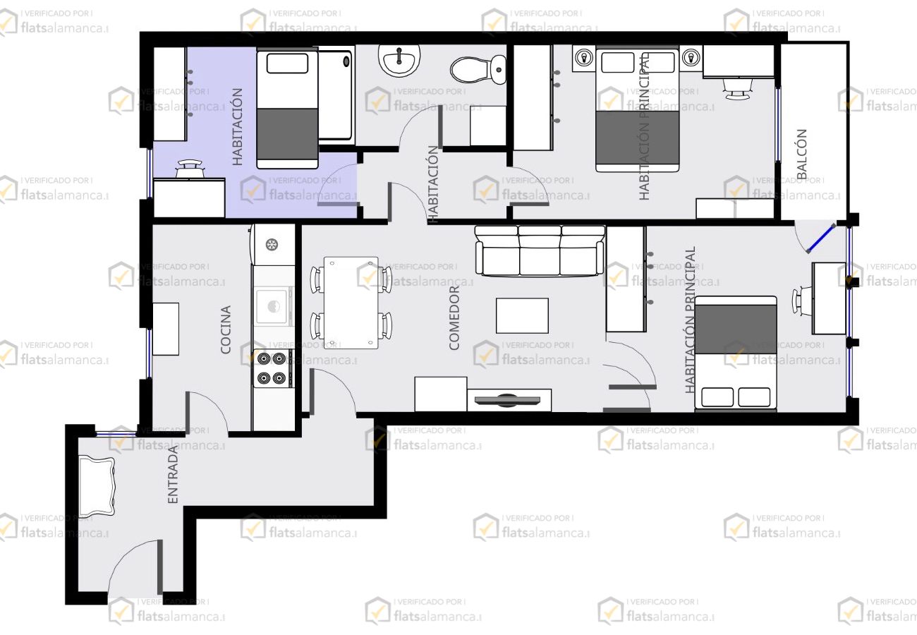 Apartment in Salamanca - Plaza Mayor Coliseum | 2 |